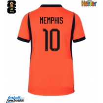 Nederland Memphis Depay #10 Hjemmedrakt VM 2026 Kortermet
